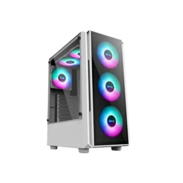 Aptech 305-3WH RGB Gaming Casing-White – Powerland BD