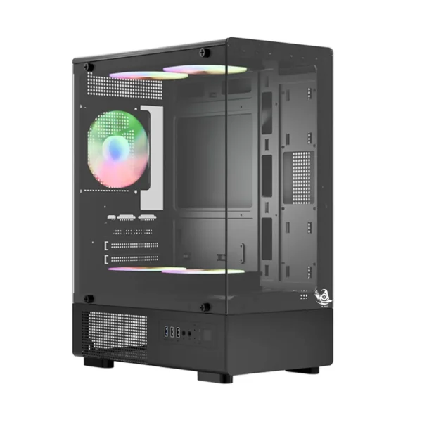 ARS Snow J-330-1 ARGB Desktop Gaming Case Black (1)-1000x1000
